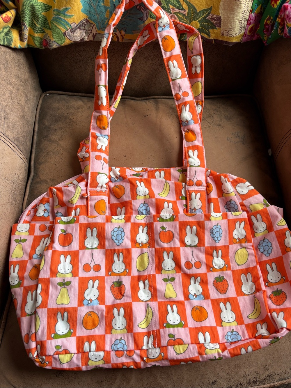 VGUC Miffy X Baggu Urban Outfitters exclusive everyday cloud bag
